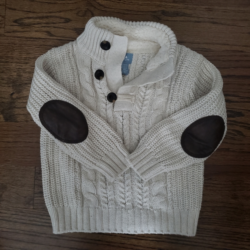 Boys cozy knit sweater